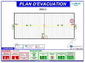 Plan d'évacuation