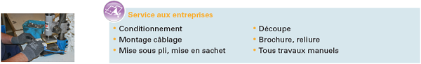 Secteur Service aux entreprises